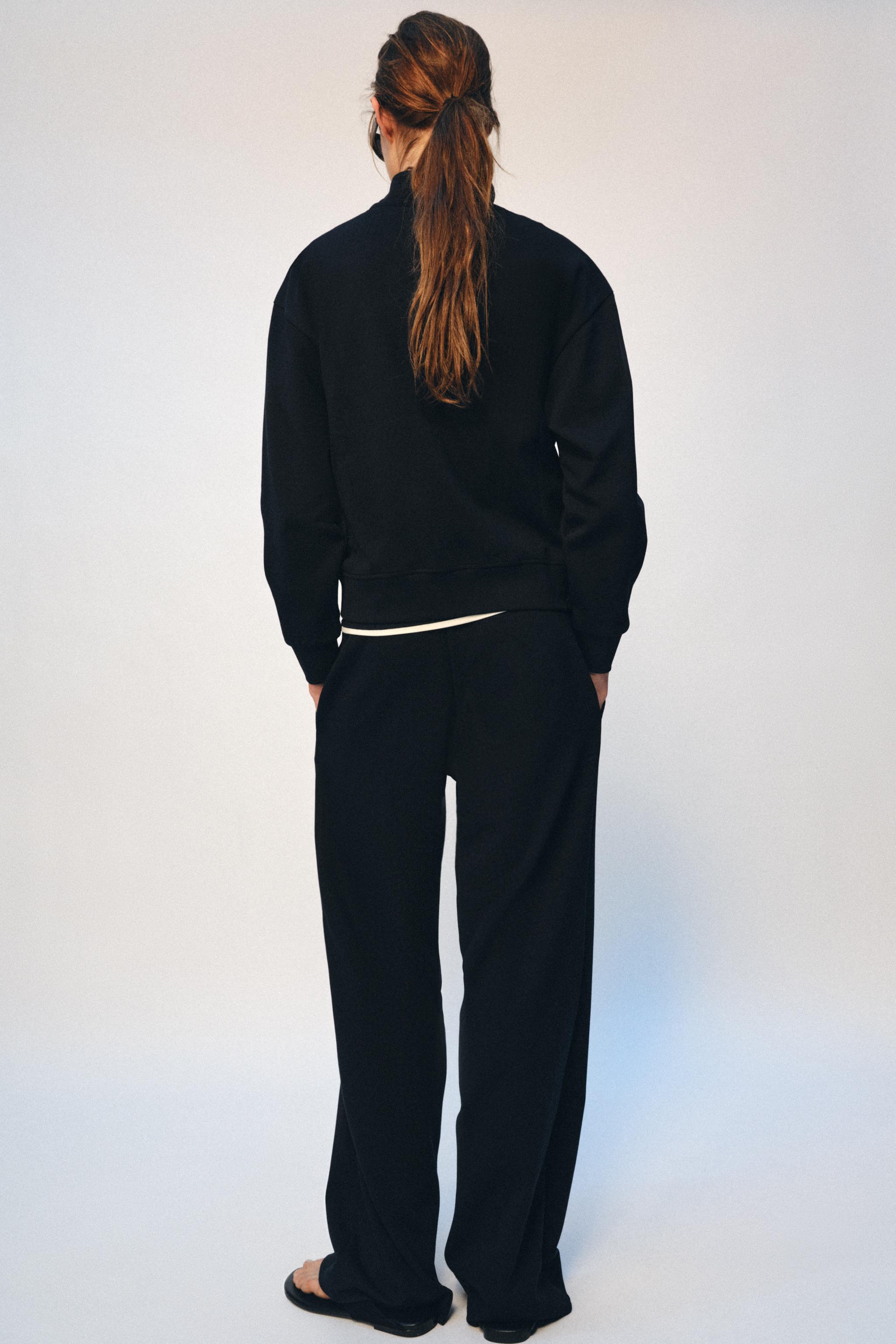 ZA ZIP-UP SWEATSHIRT